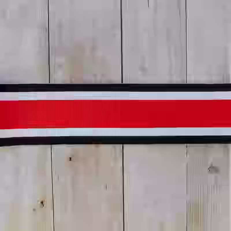 1939 Grand Knight's Cross Ribbon Bar 1939 Grand Knight's Cross Ribbon Bar – Premium Replica, made of Black, white, and red thread embroidery