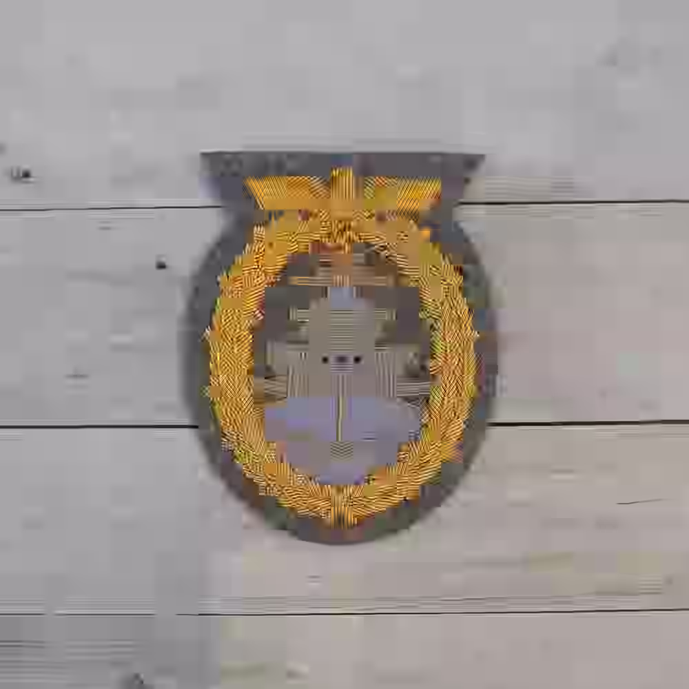 Kriegsmarine High Seas Fleet Handmade Badge Kriegsmarine High Seas Fleet Handmade Badge – Premium Replica, made of Hand-embroidered fabric